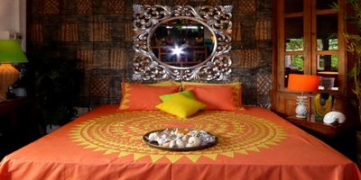 tapa rond orange